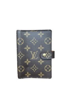 Louis Vuitton Monogram Agenda PM Passport Holder Planner Cover CA1908